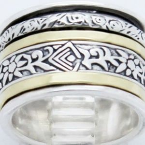Silpada twirl/spin 925 ring
